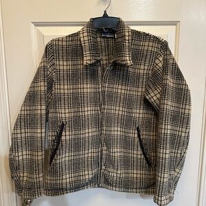 Patagonia Women's Vintage Synchilla Deep Pile, Black and Cream, 1998 Size Small